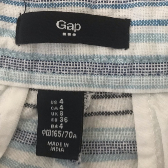 GAP Stripe City Shorts in Cotton Canvas - Picture 5 of 5